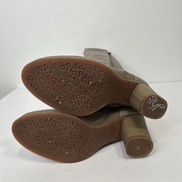 SoftWalk Womens Katia Leather Almond Toe Knee High Heel Boots Size 7.5 - Picture 8 of 9